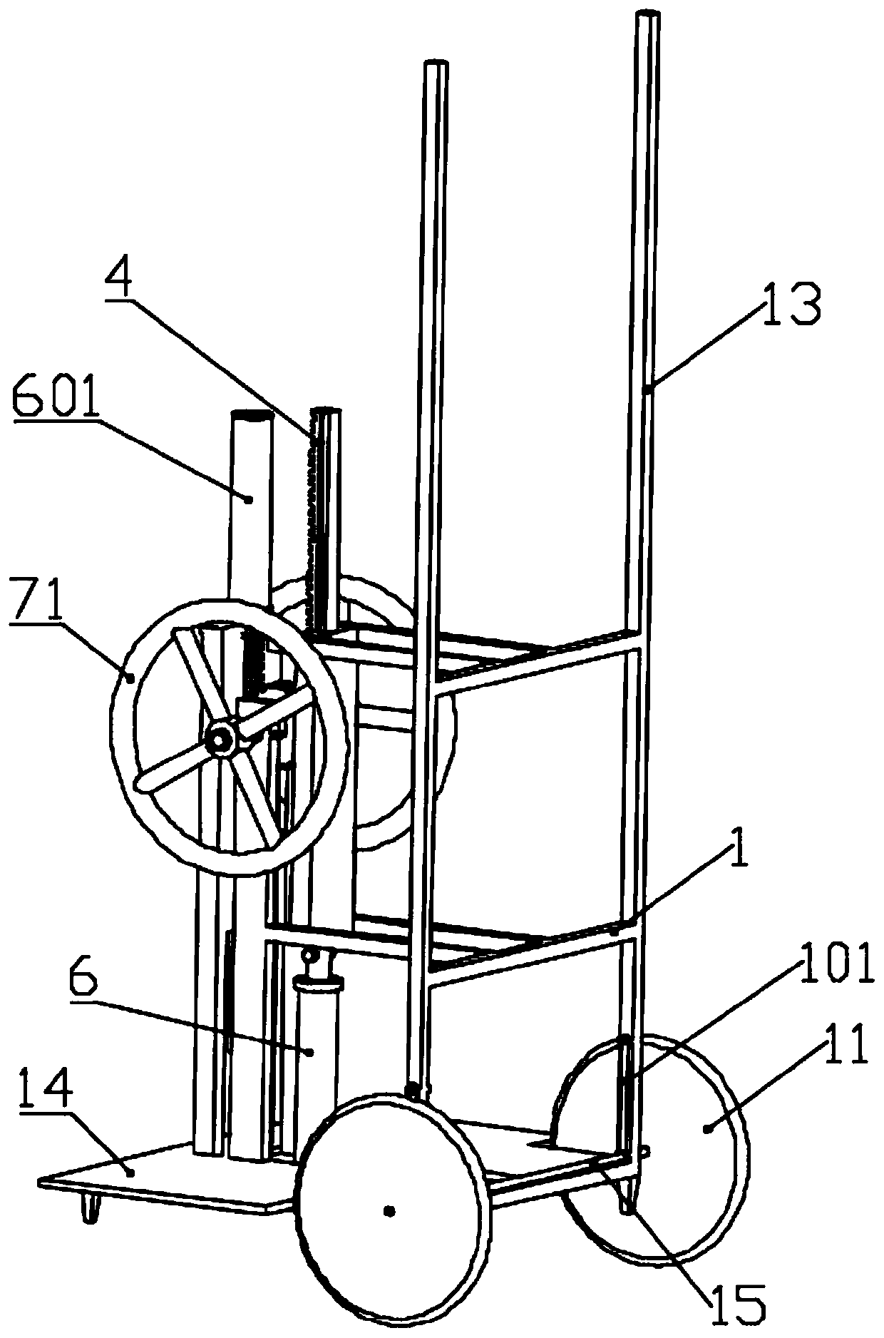 Mobile undisturbed soil sampling device