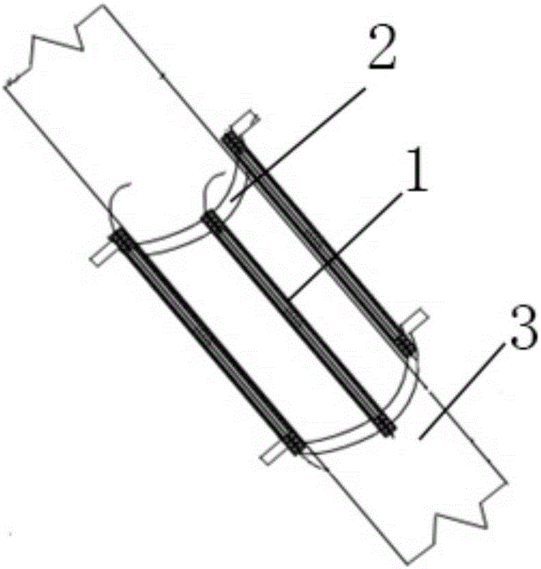 Cable structure monitoring method based on long gauge optical fiber grating sensors