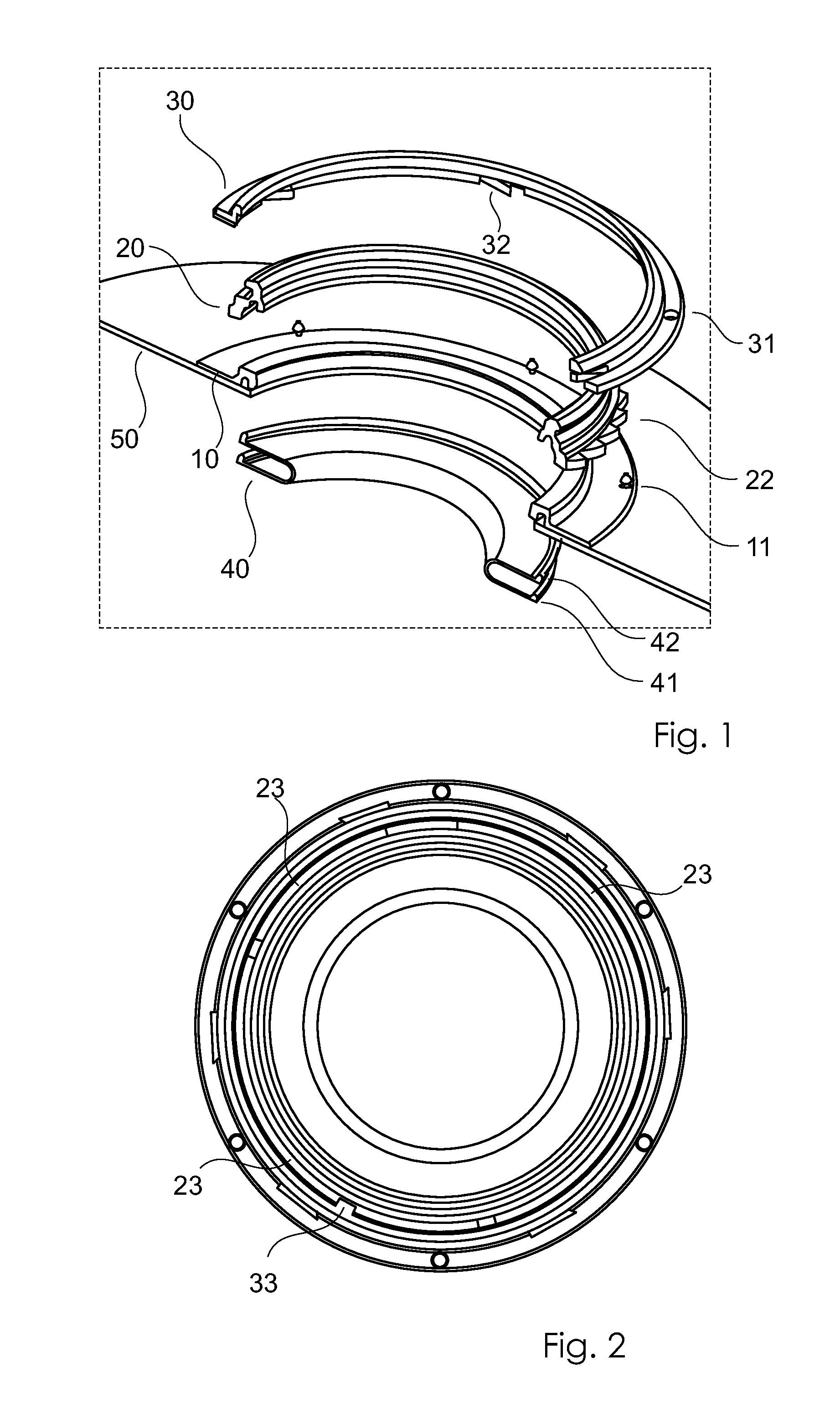 Iris diaphragm seal for an ostomy bag