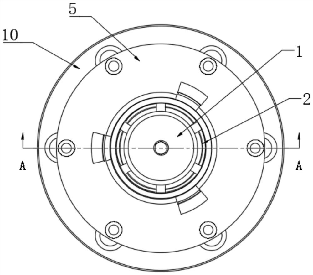 A double tension centering fixture