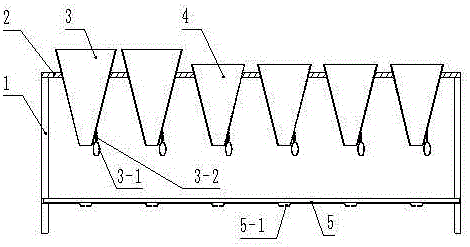 Poultry slaughtering bloodletting frame