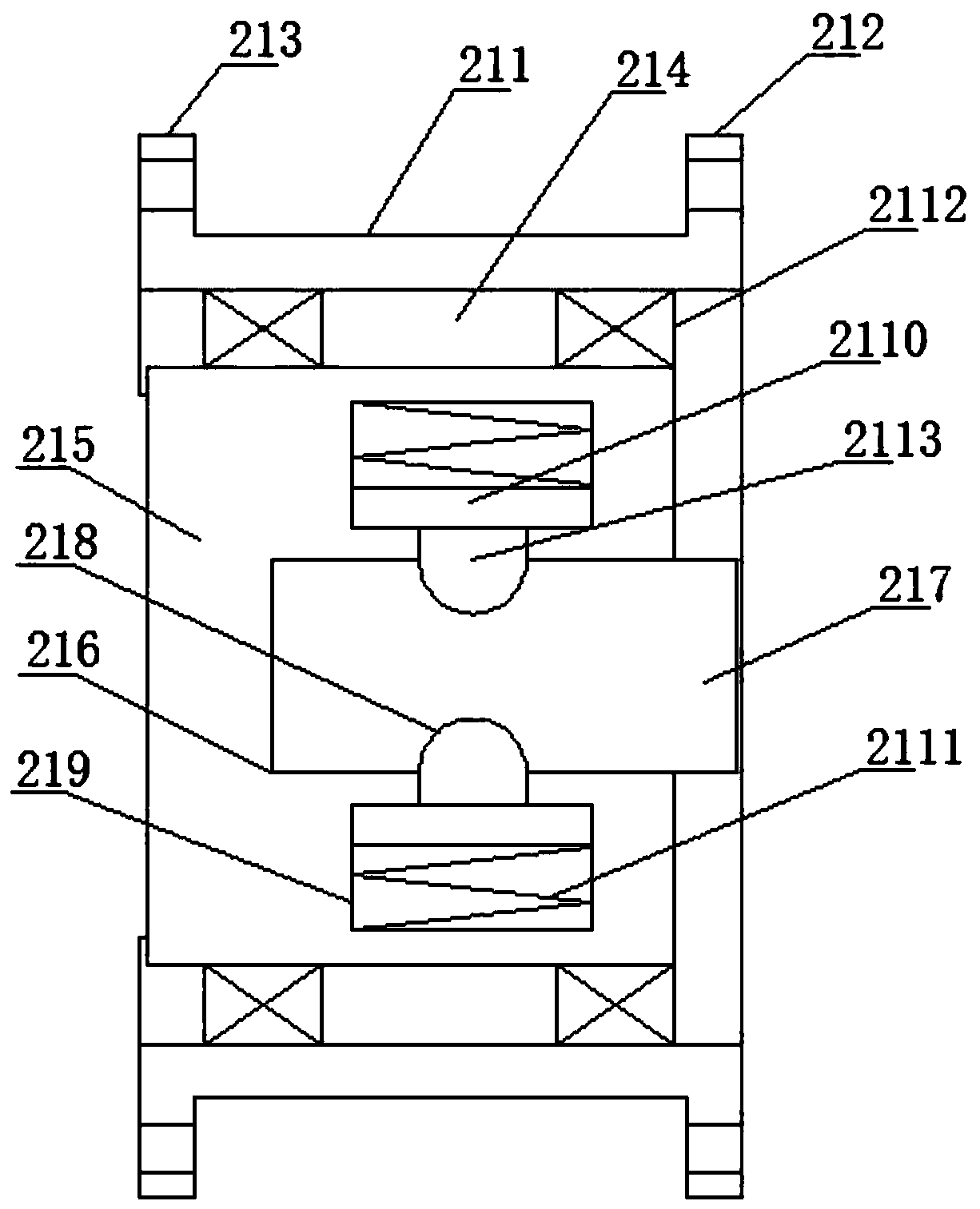 Poultry pen cleaning device for animal husbandry