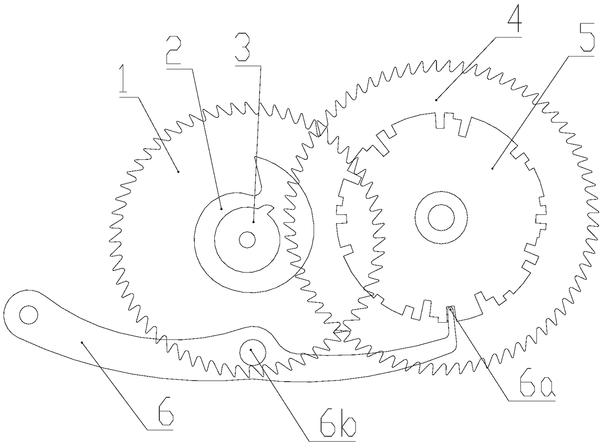 Lunar leap month actuator of a clock