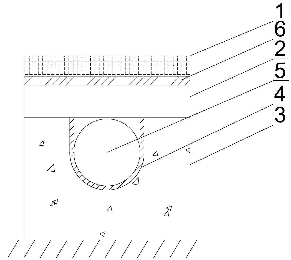 Thin type floor heating system mounting structure