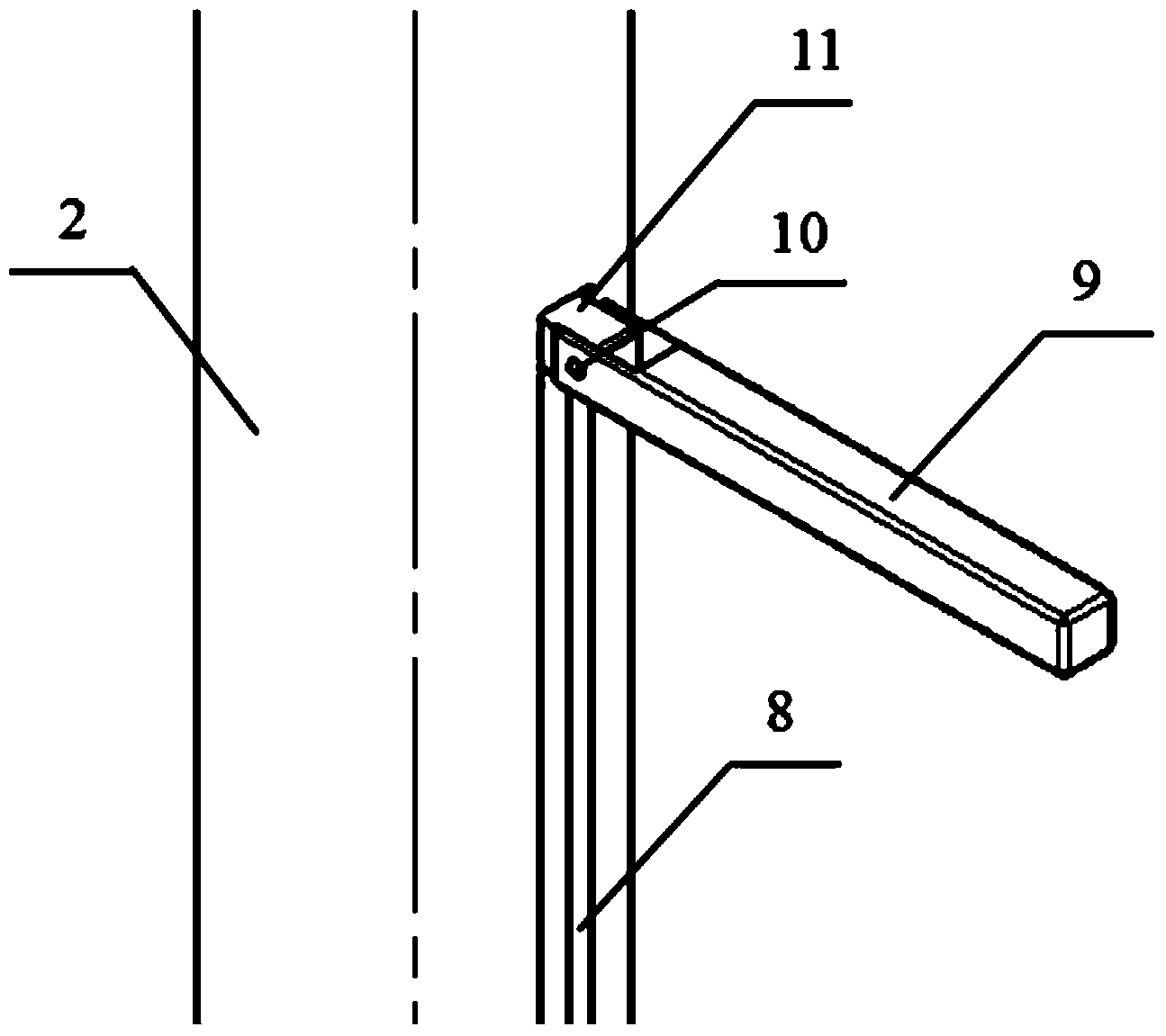 Spade with slime scraper device