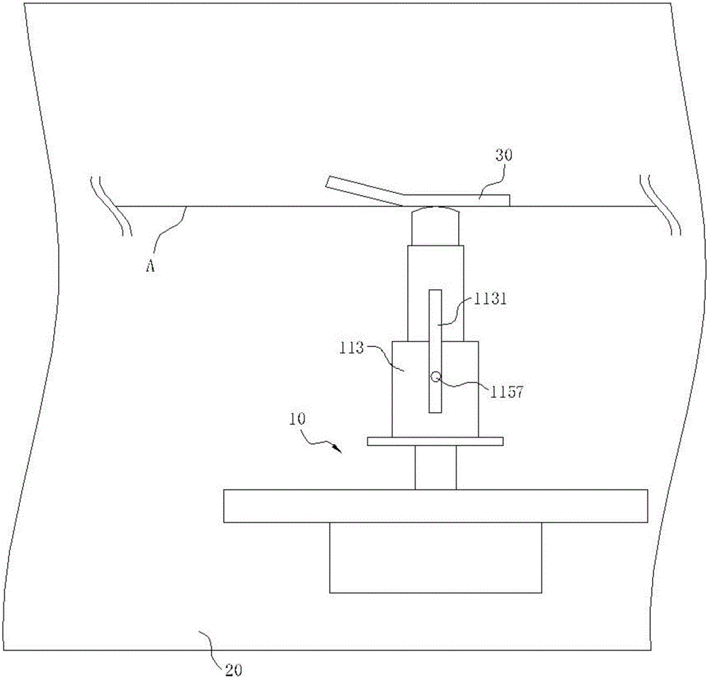 Waxing device capable of keeping enough pressure between yarn and wax block