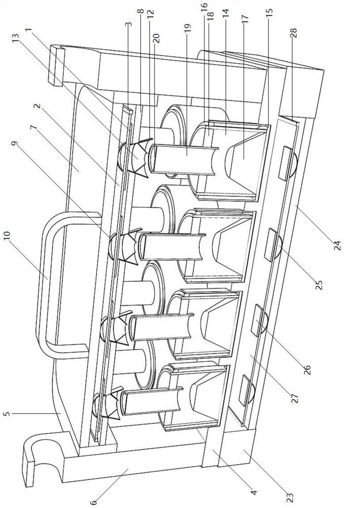 Microbial observation sample preparation device