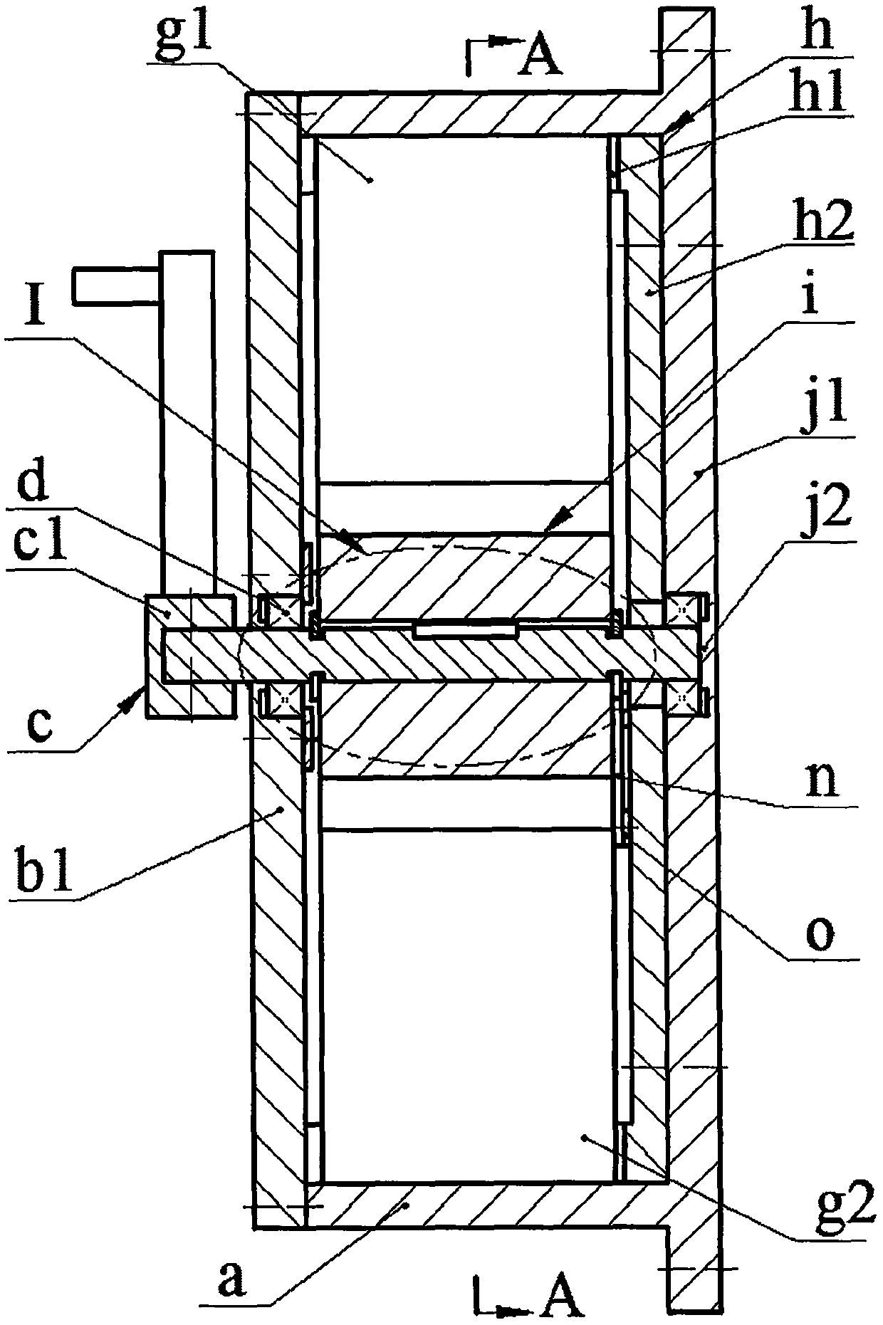 A piezoelectric elevator alarm