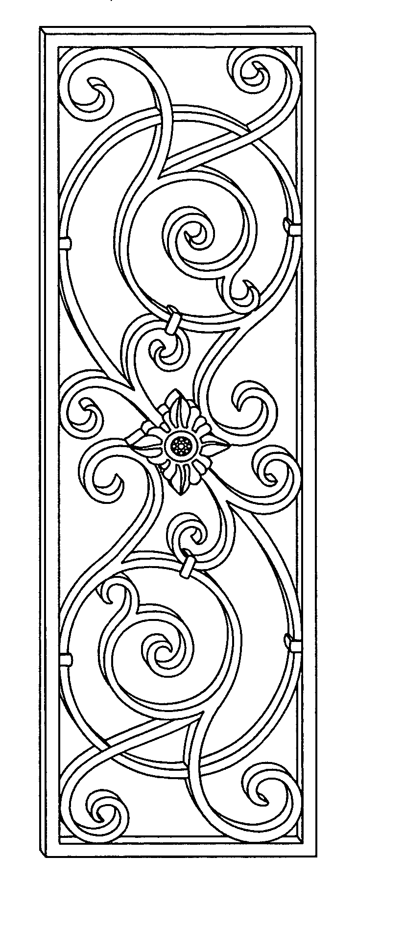 Decorative lattice structure and methods for manufacturing and installing same