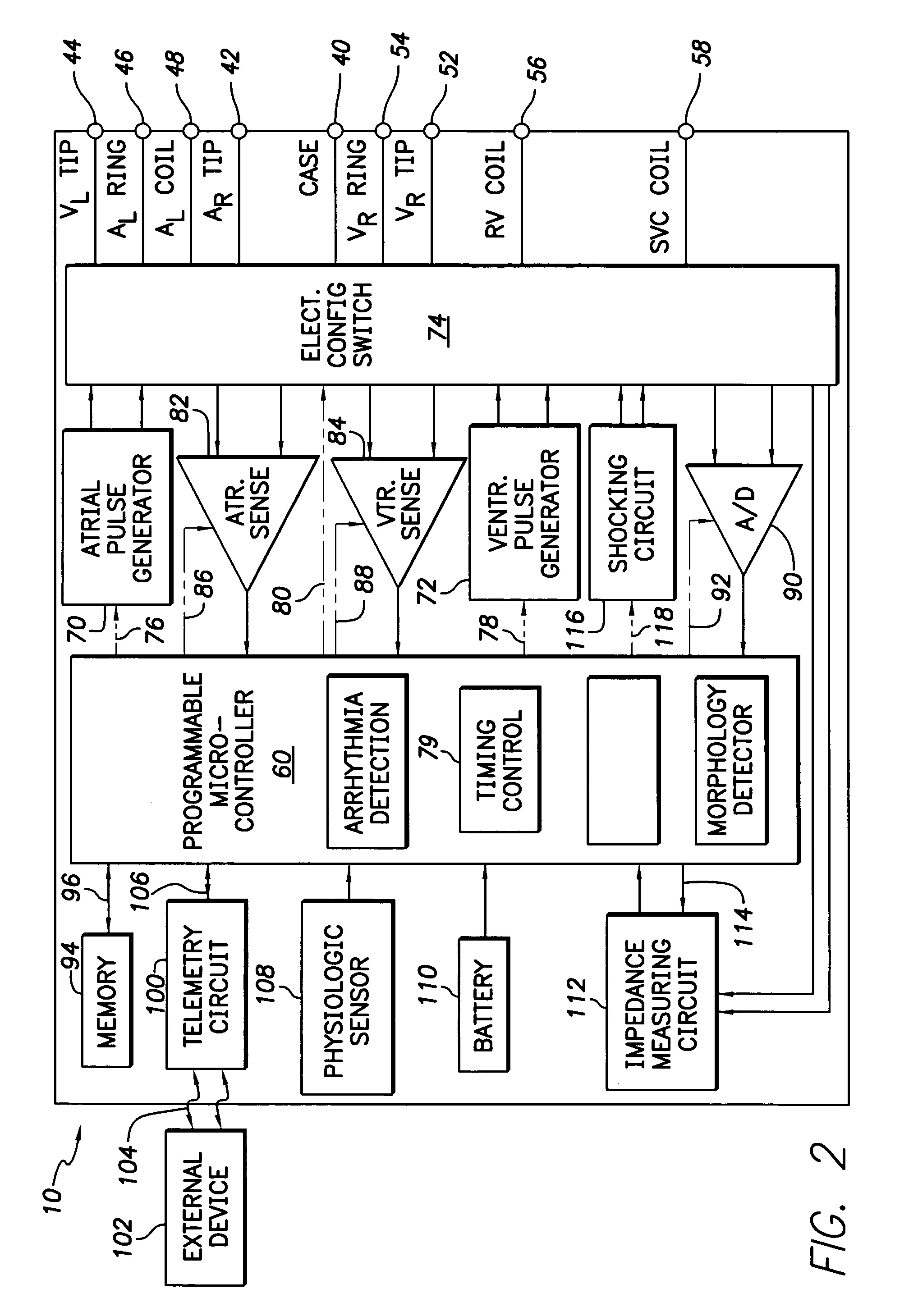 Subcutaneous cardiac stimulation device providing anti-tachycardia pacing therapy and method