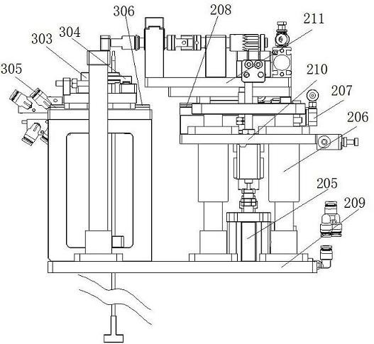 A gasket automatic sorting machine