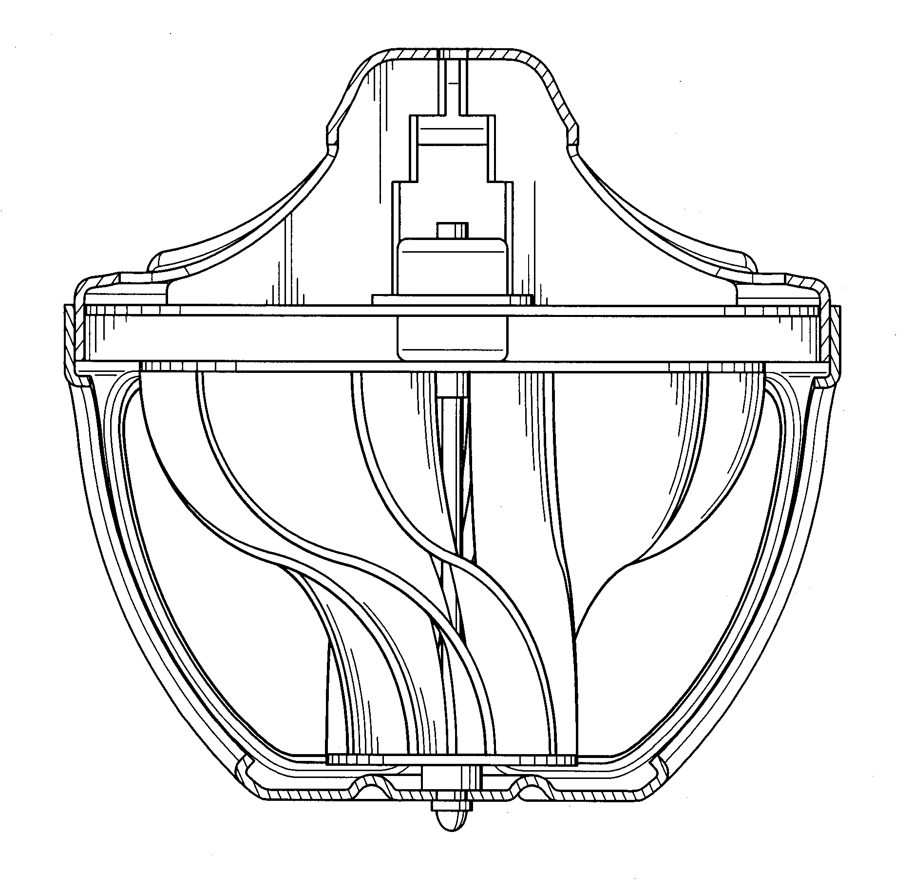 Centrifugal ceiling fan