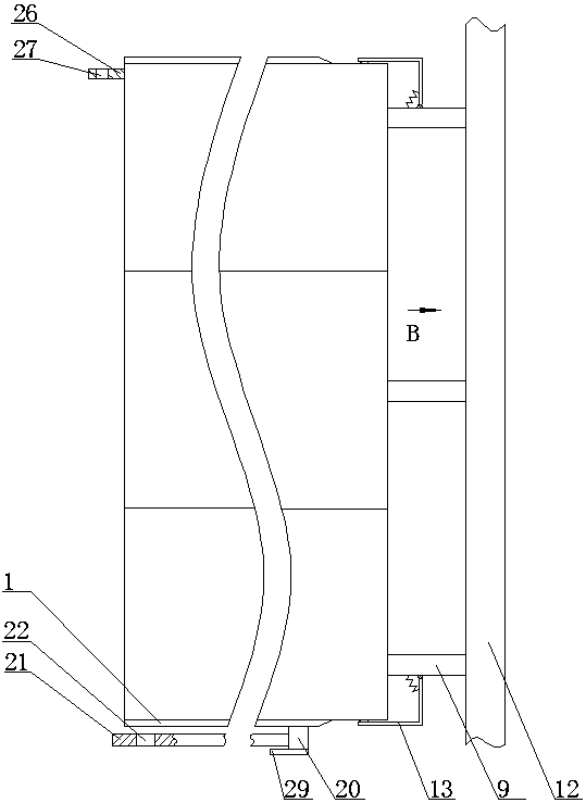 Device convenient for computer equipment to take and store for computer