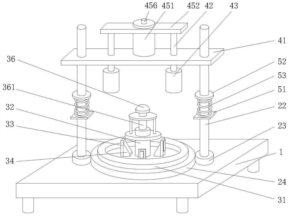 Steel automobile hub shape-righting repairing machining equipment and method