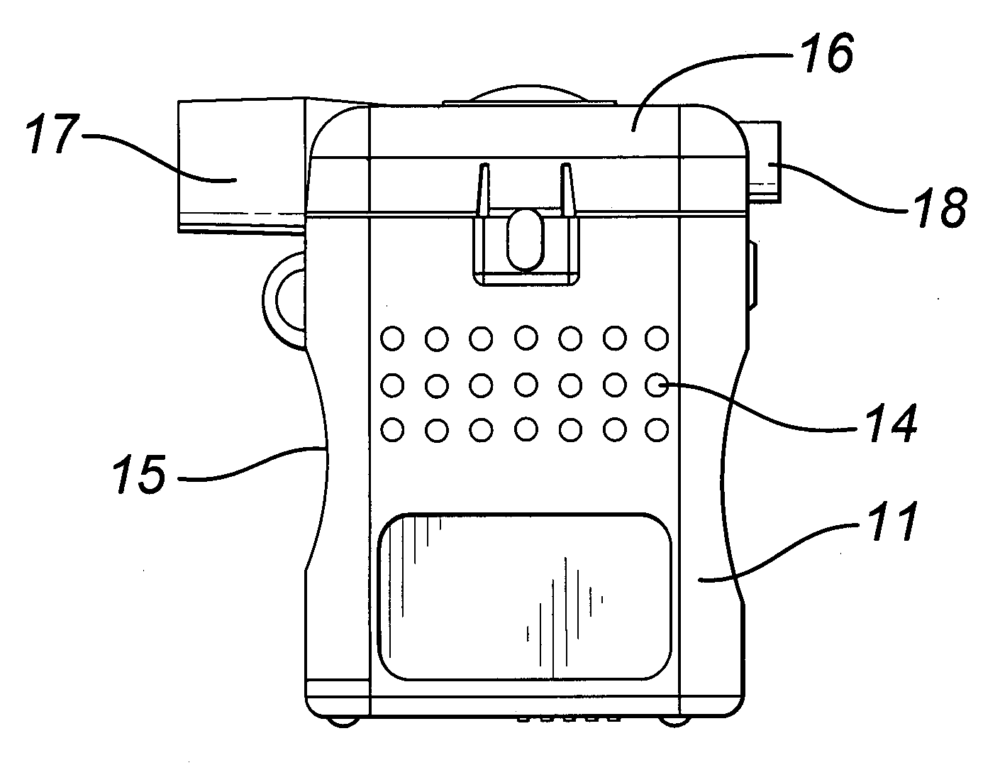 Portable breathing device