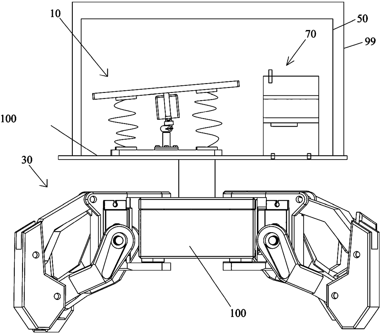 Environment-friendly intelligent mobile laboratory with air purification function