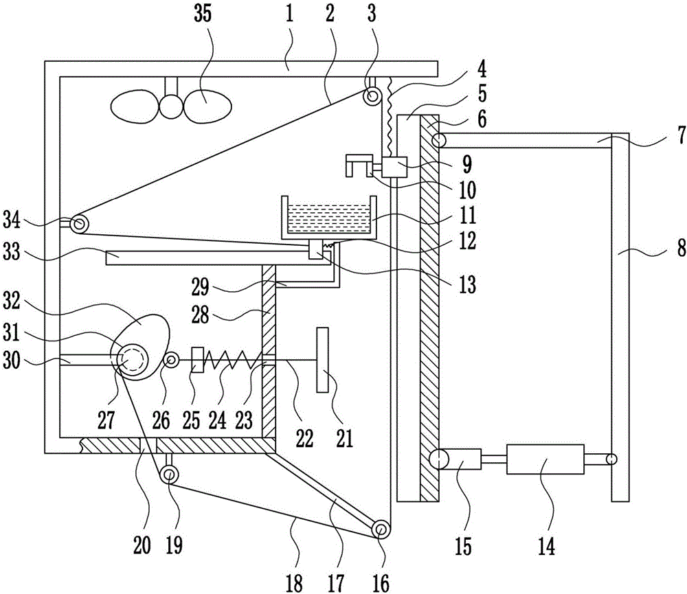 Safe knife grinding device for hardware manufacturing