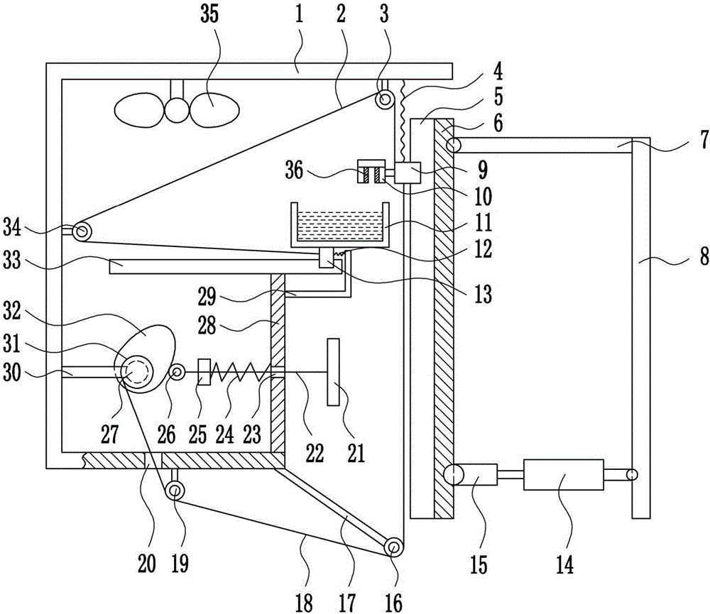 Safe knife grinding device for hardware manufacturing