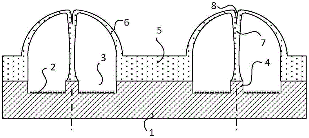 Micro-glass hemispherical resonator gyro and wafer level preparation method thereof