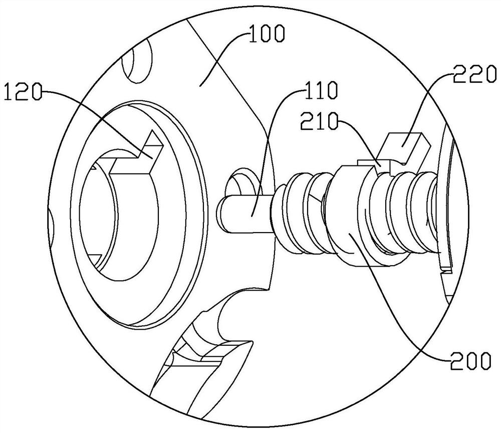 Self-locking device suitable for motor and linear actuator