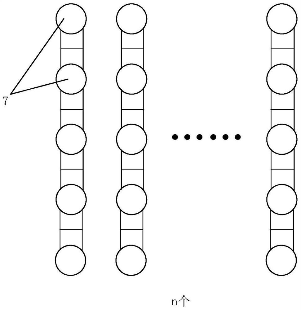 Forming method of high-reliability columnar supporting structure for metal additive manufacturing