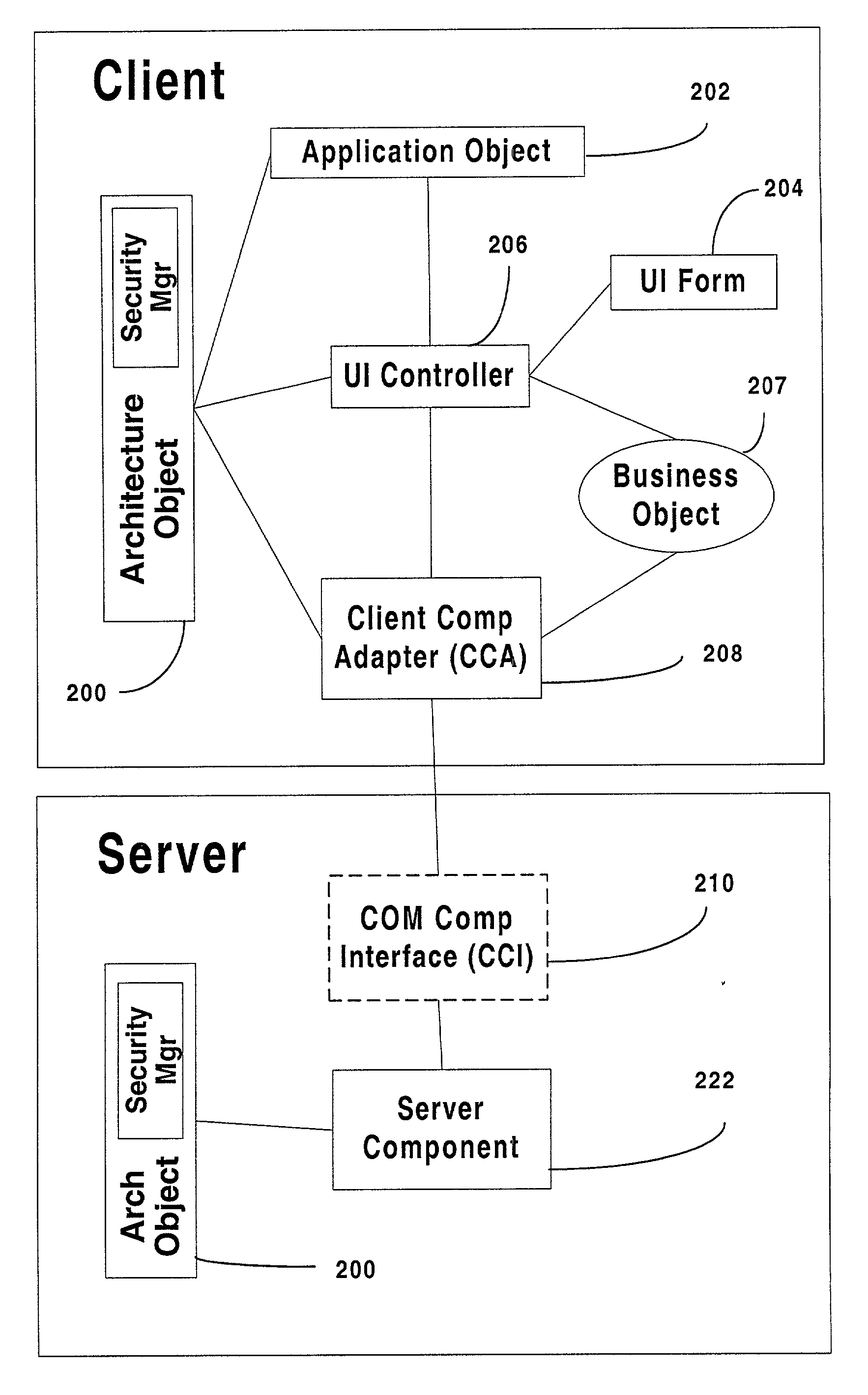 Method and article of manufacture for providing a component based interface to handle tasks during claim processing