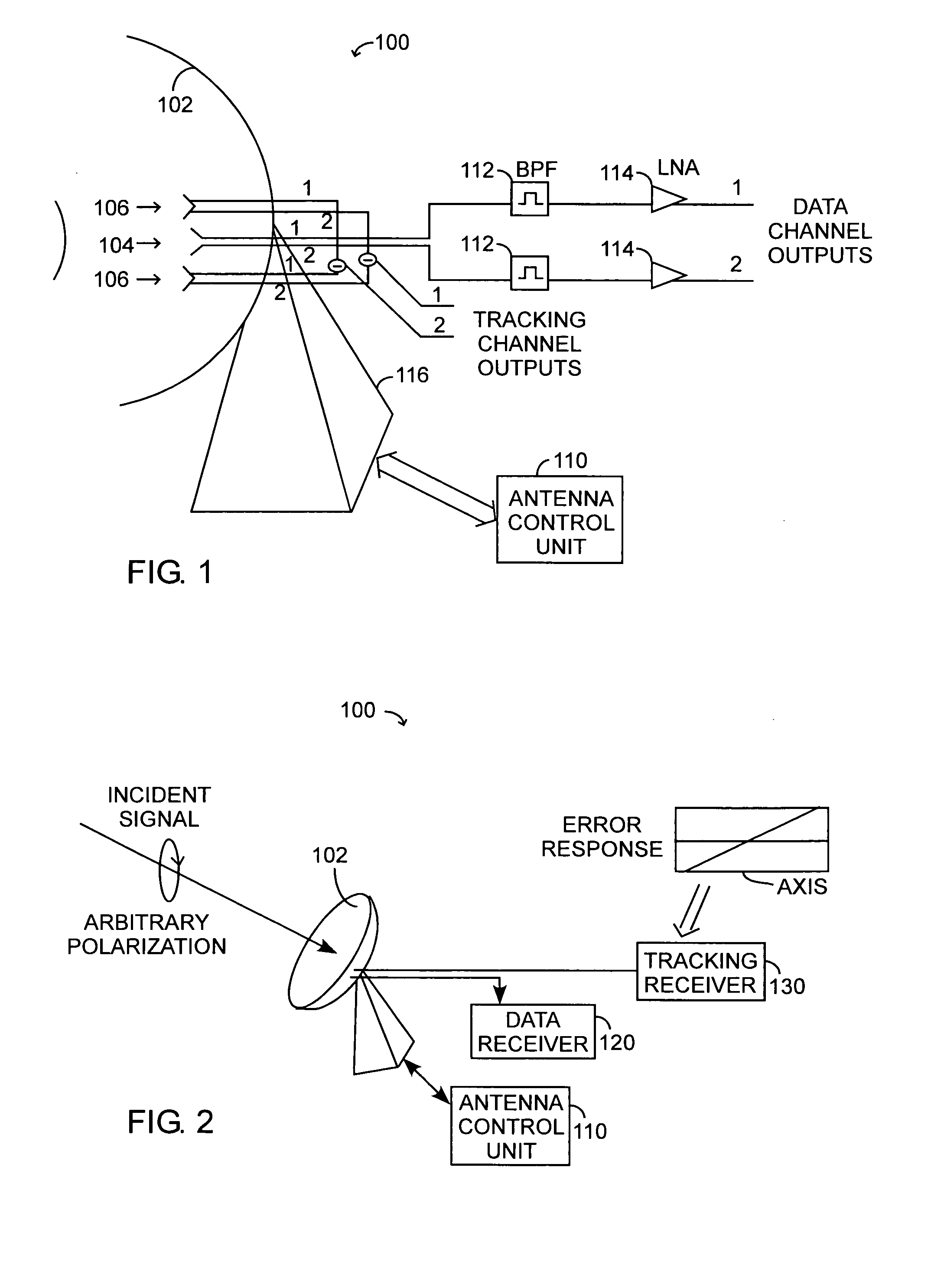 Methods and systems for tracking signals with diverse polarization properties