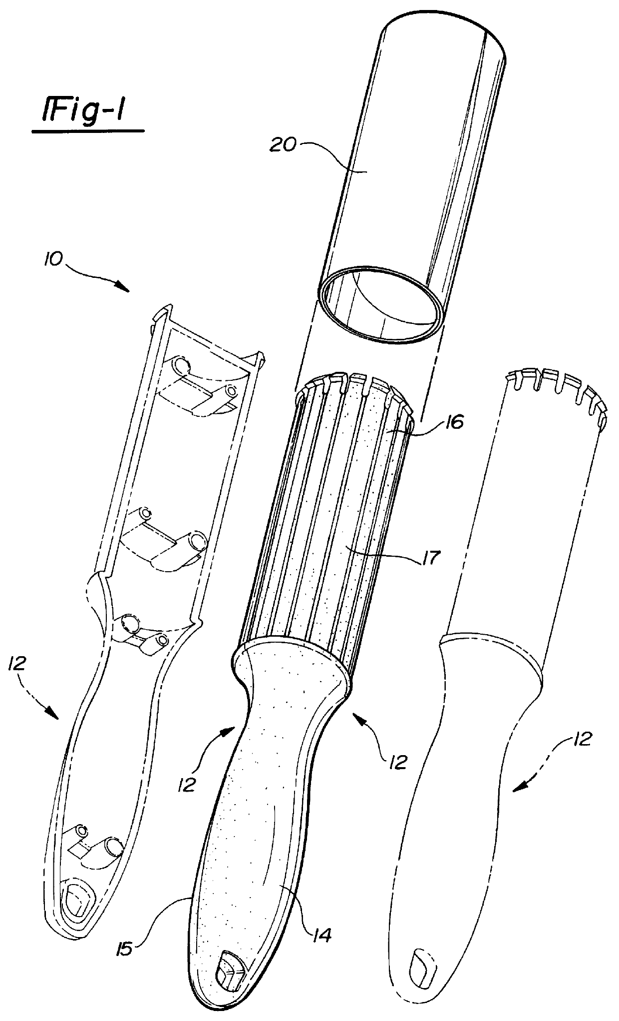 Lint roller assembly