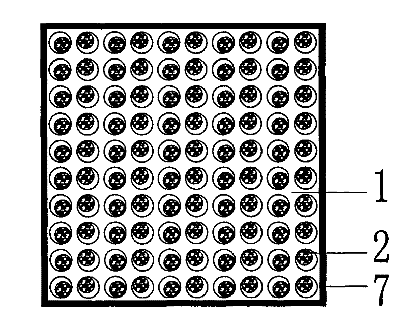 Hybrid artificial liver supporting system equipped with perforated brick type filling bracket type reactor