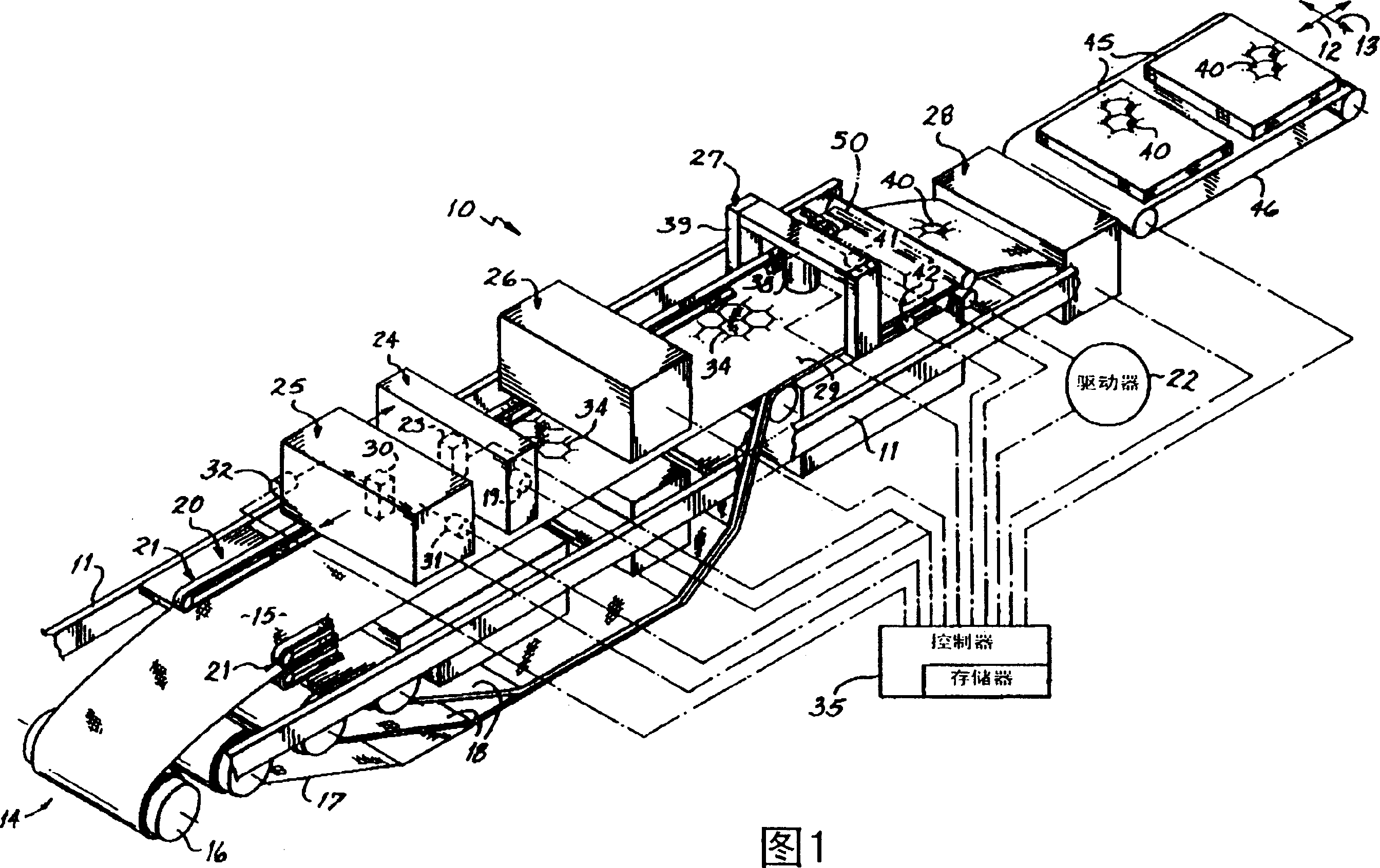 Method and apparatus for UV ink jet printing on fabric and combination printing and quilting thereby