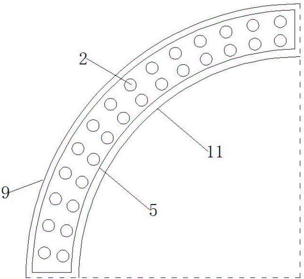 Passive decay heat removal system for liquid metal cooling pool type reactor