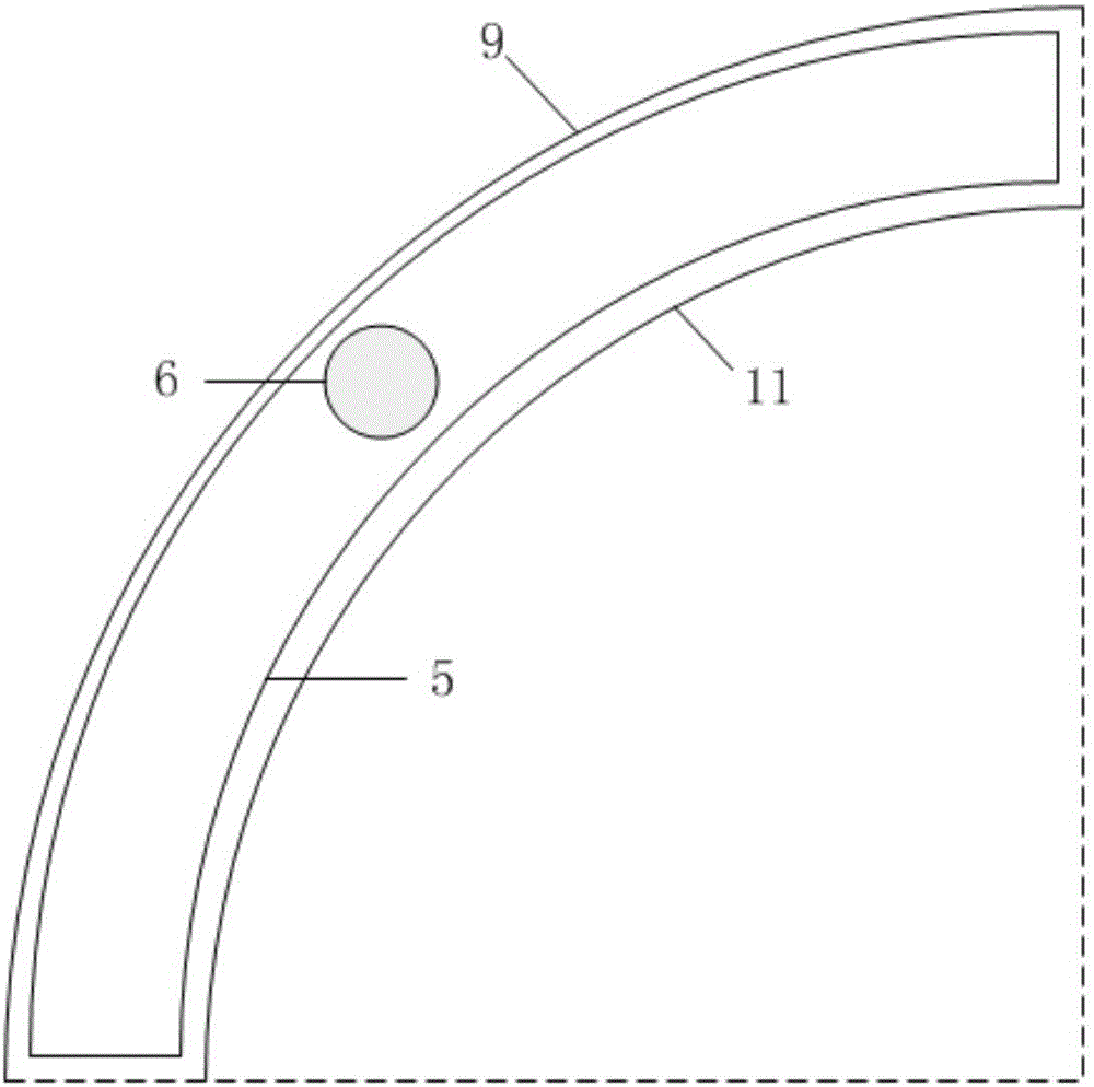 Passive decay heat removal system for liquid metal cooling pool type reactor