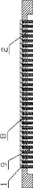 Collector plate of vanadium redox battery and preparation method thereof