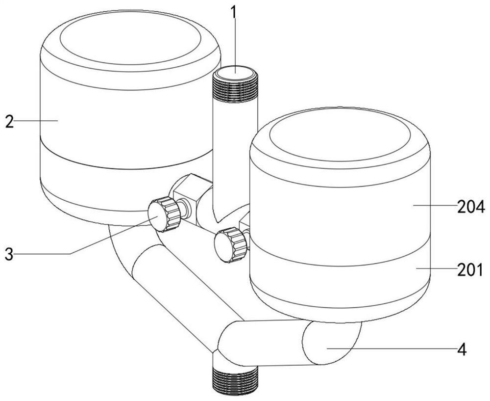 Medical wastewater treatment device