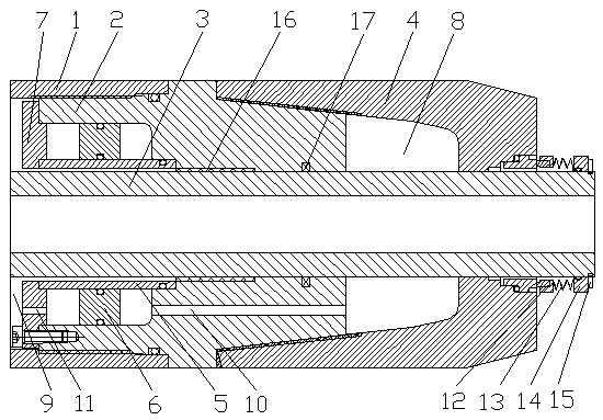 A spindle sealing system for working motors under high temperature or high pressure environment