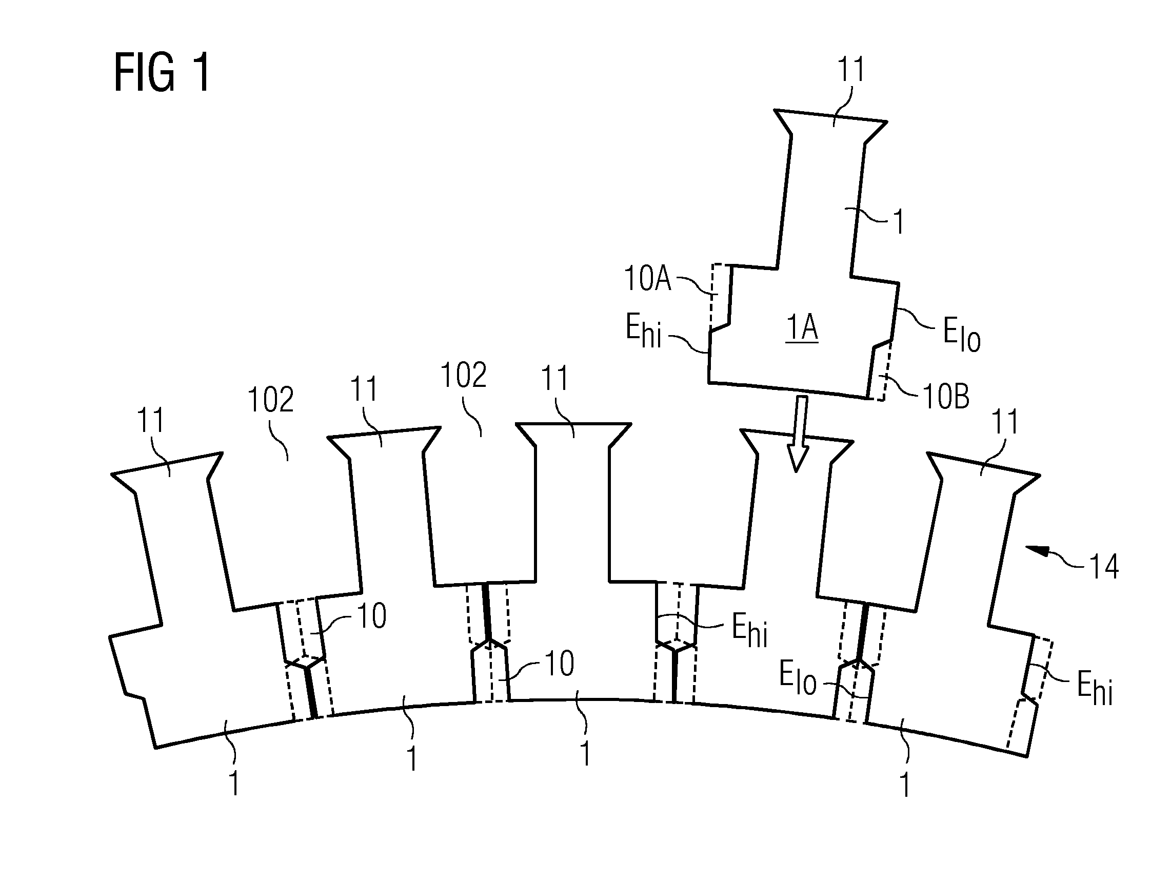 Generator armature