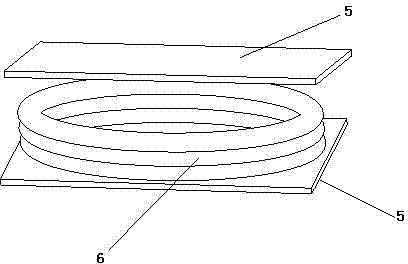 Anti-erosion support structure with coupling effect of thin-walled metal structure and roadway anchorage surrounding rock