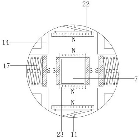 Positioning tool with good stabilizing effect for machining