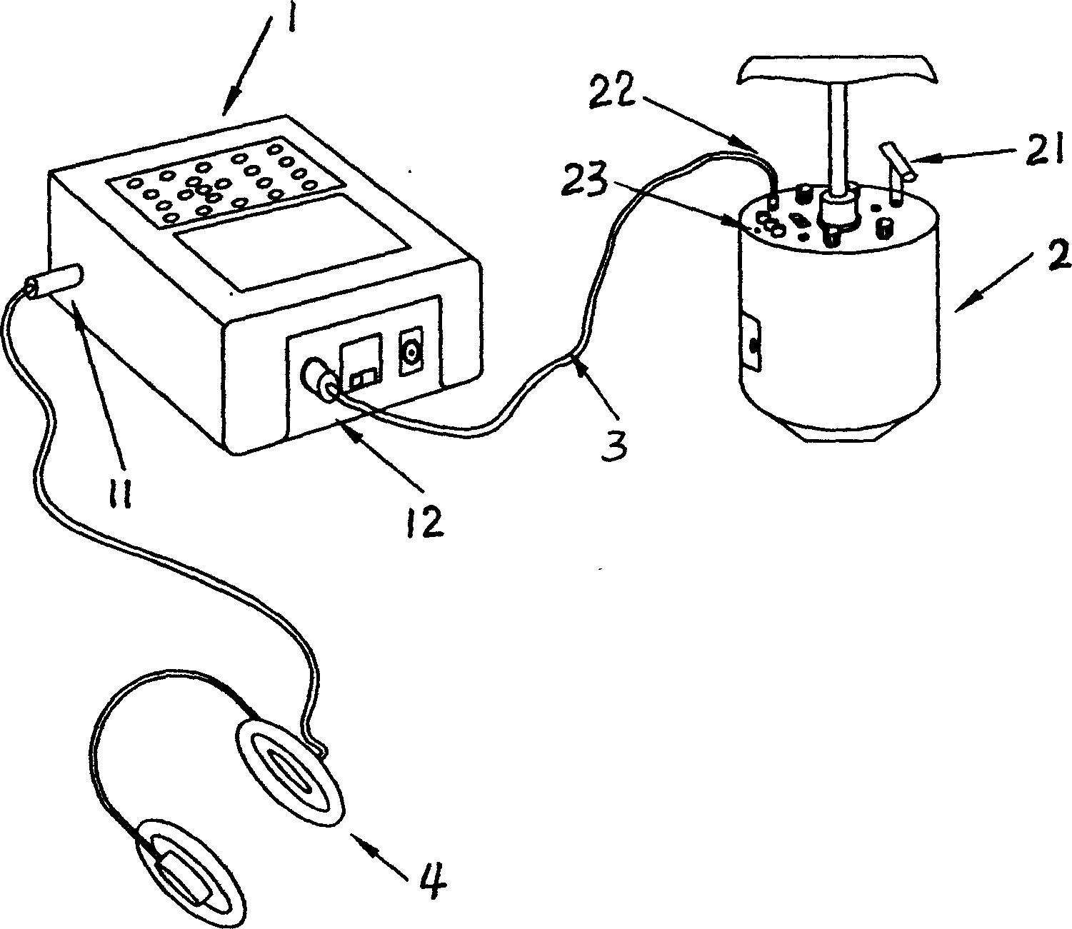 Accurately positioning method and device for underground layered power cable defect position