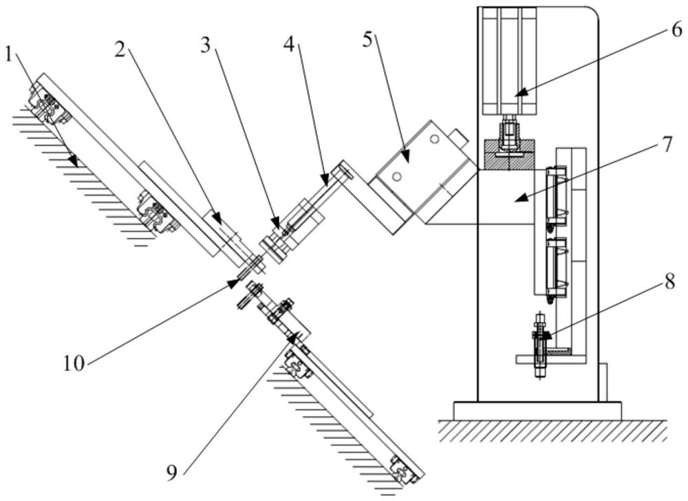 Filling device and soft bag large infusion bag making, filling and sealing machine