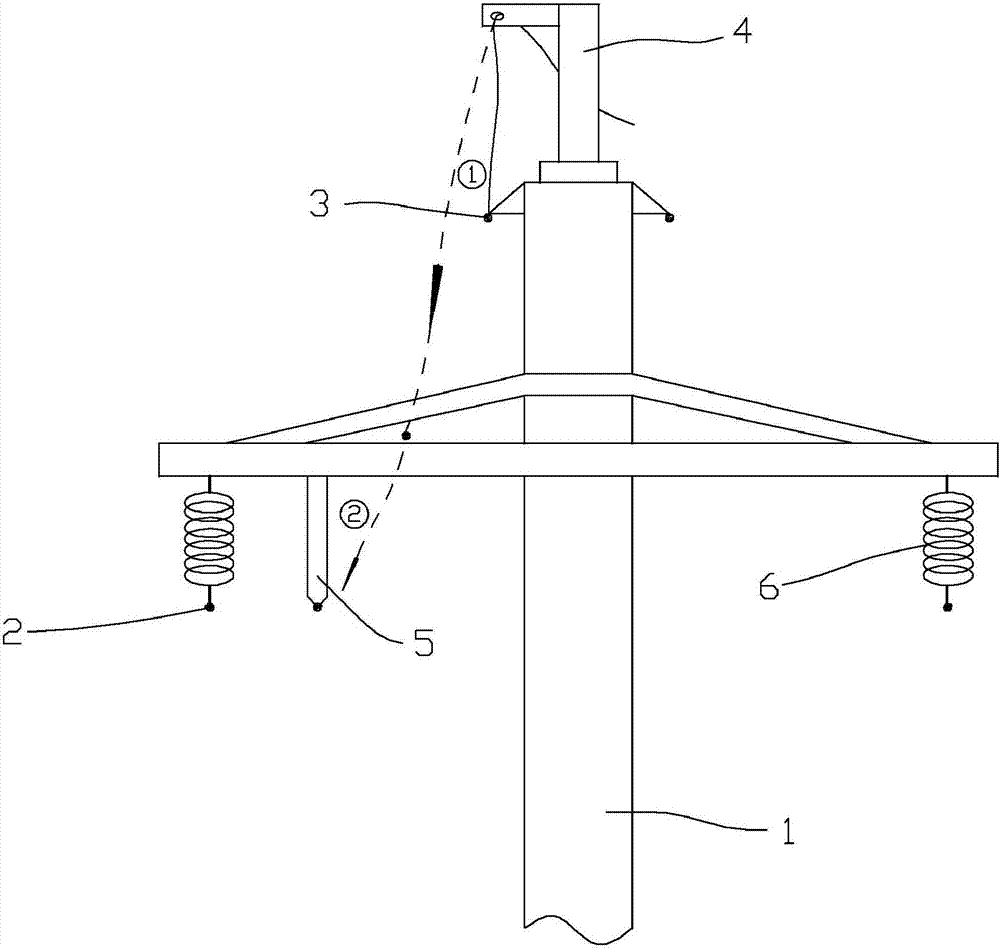 Overhead ground wire broken strand repair method