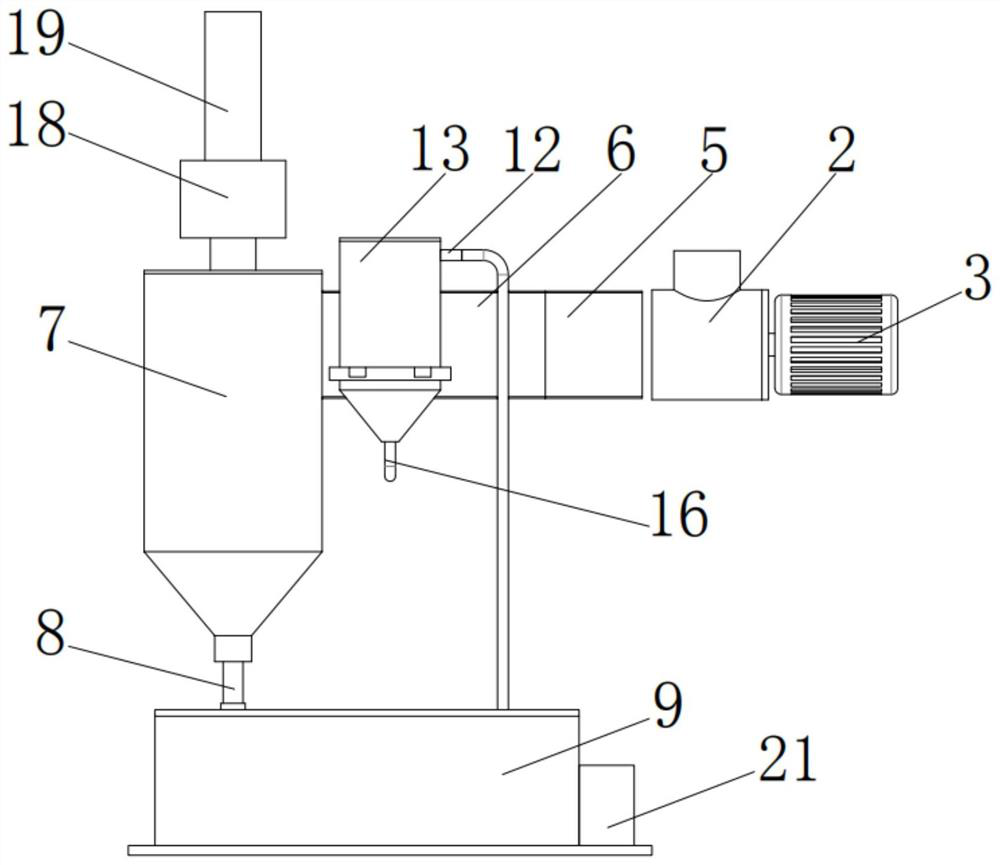 Air pollution treatment and purification device