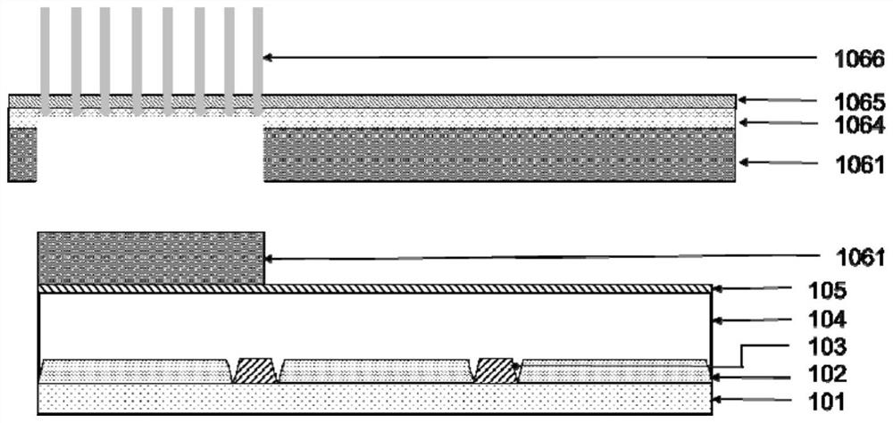 Preparation method of color silicon-based OLED