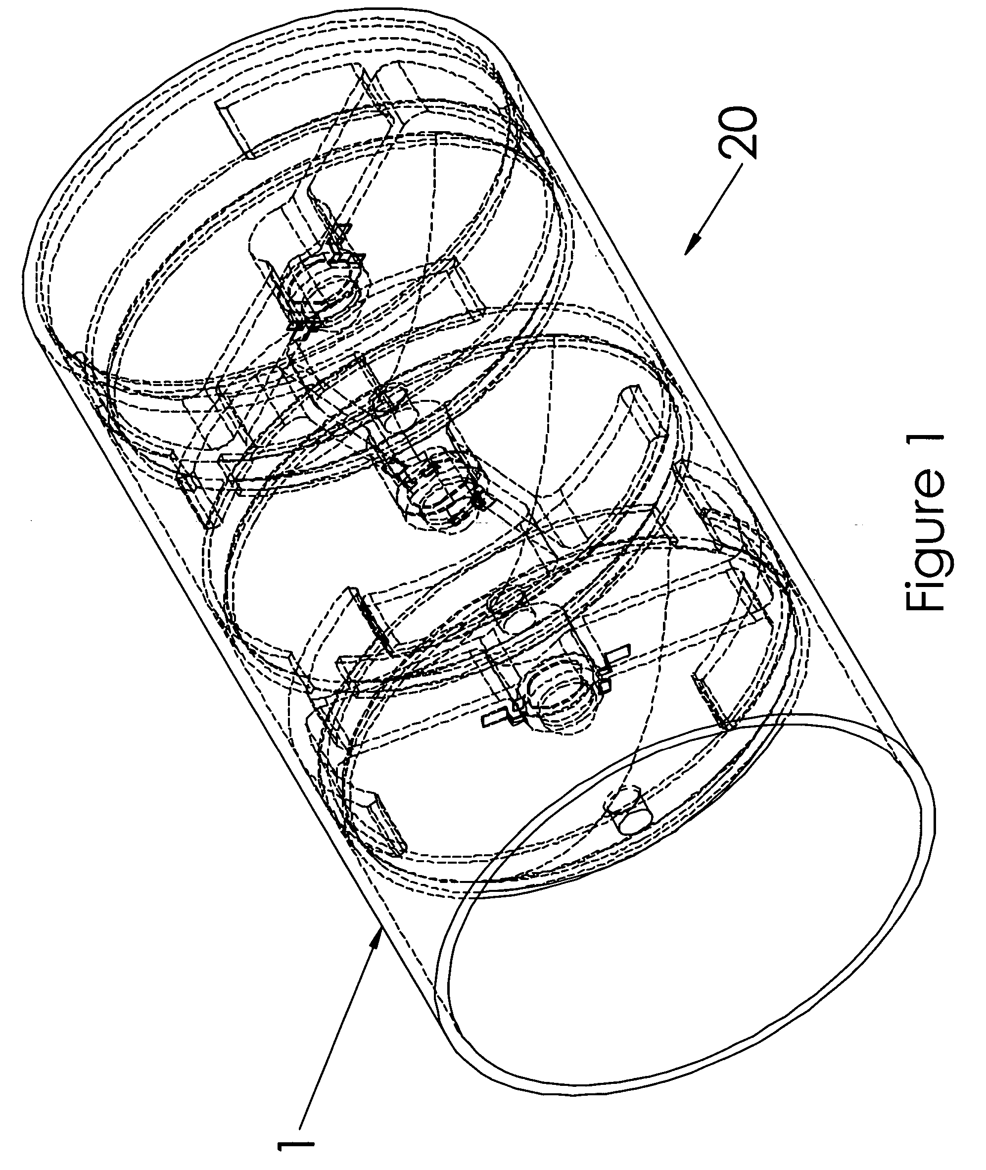 Apparatus and method of using light sources of differing wavelengths in an unitized beam