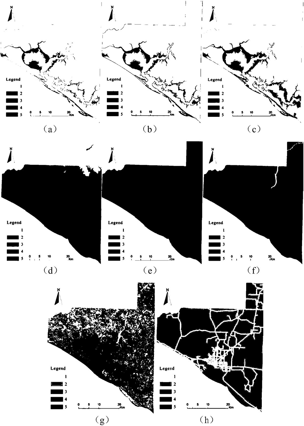 Land use dynamic evolution simulation method and system for coping with sea-level rise