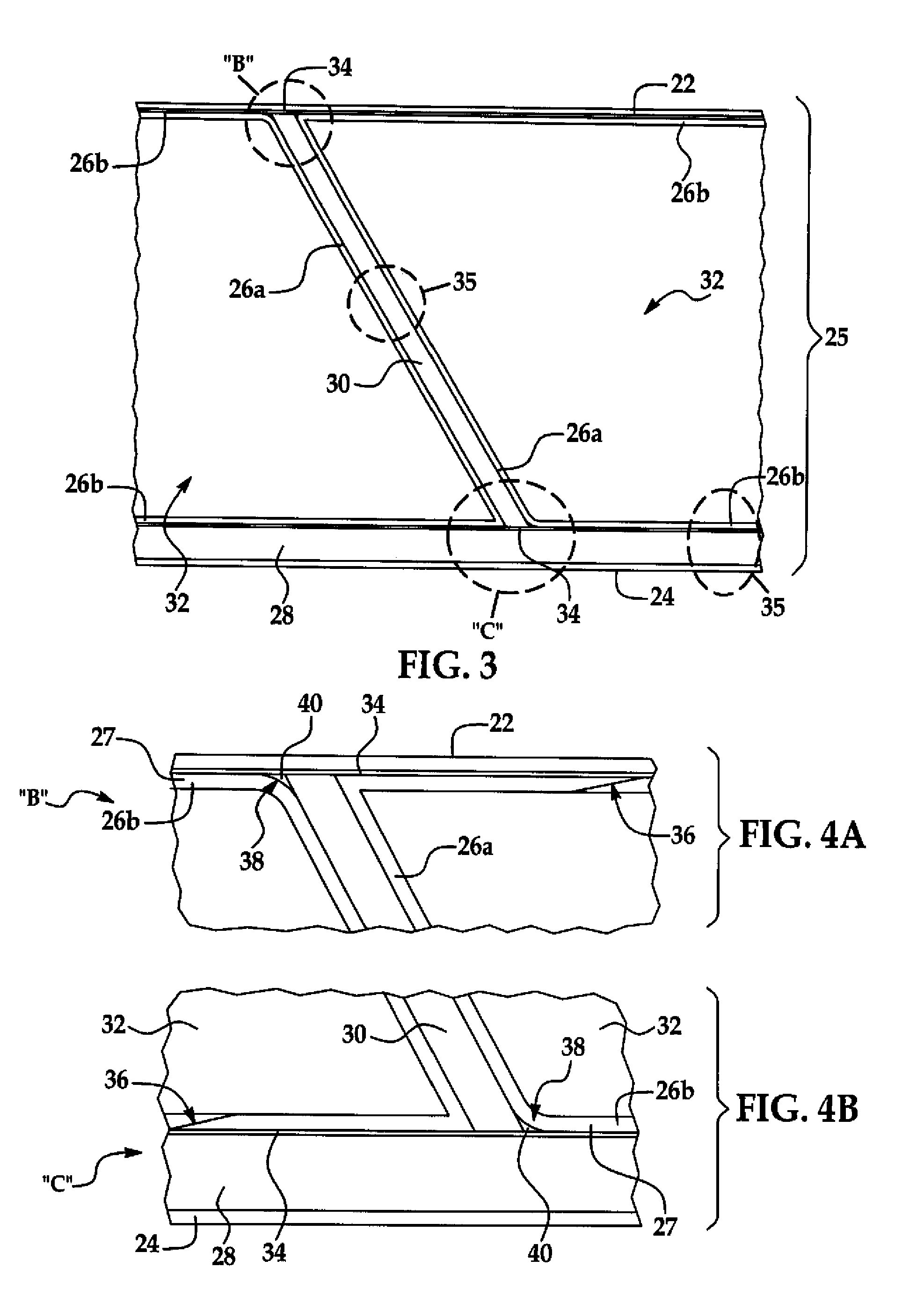 Composite Truss Panel Having Fluted Core