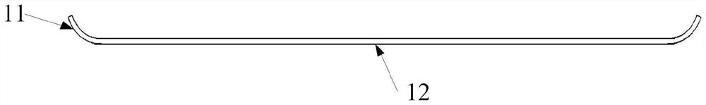 Glass hot bending forming process and 3D glass