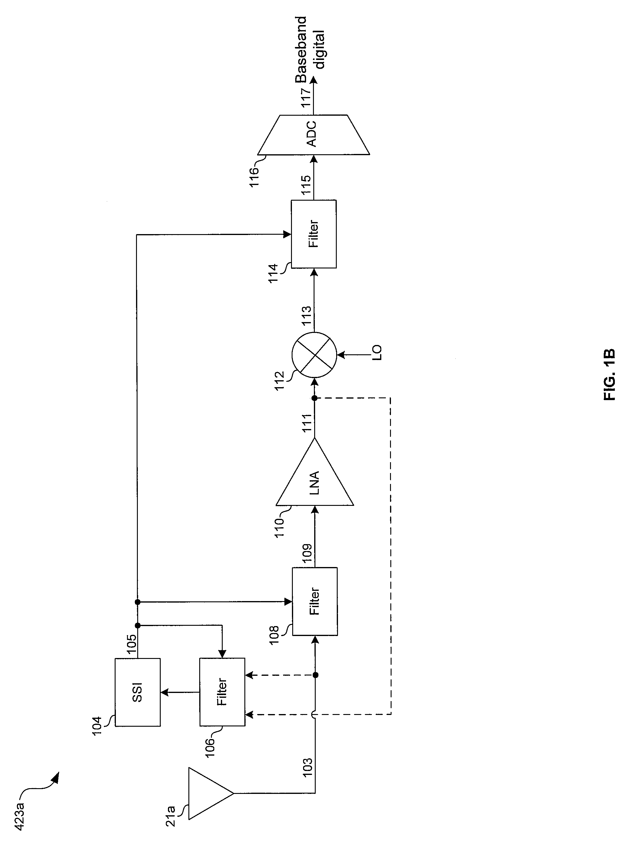 Method And System For On-Demand Filtering In A Receiver