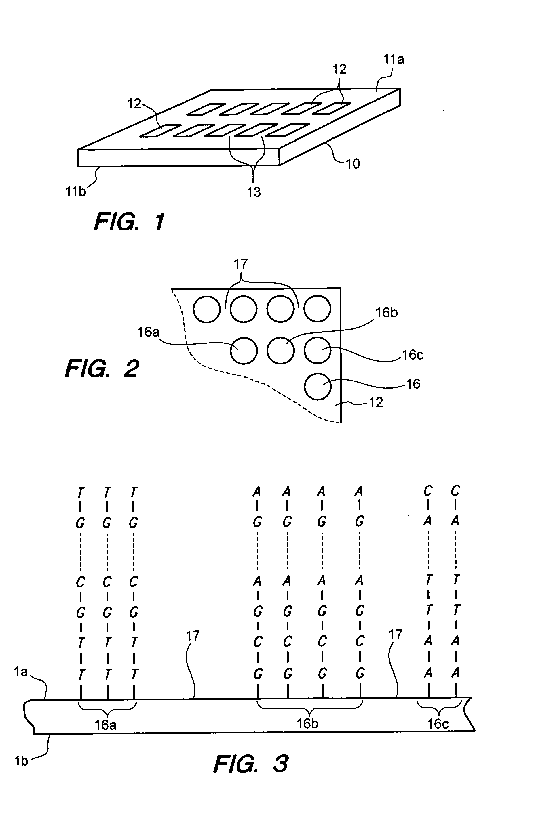 Chemical array fabrication errors