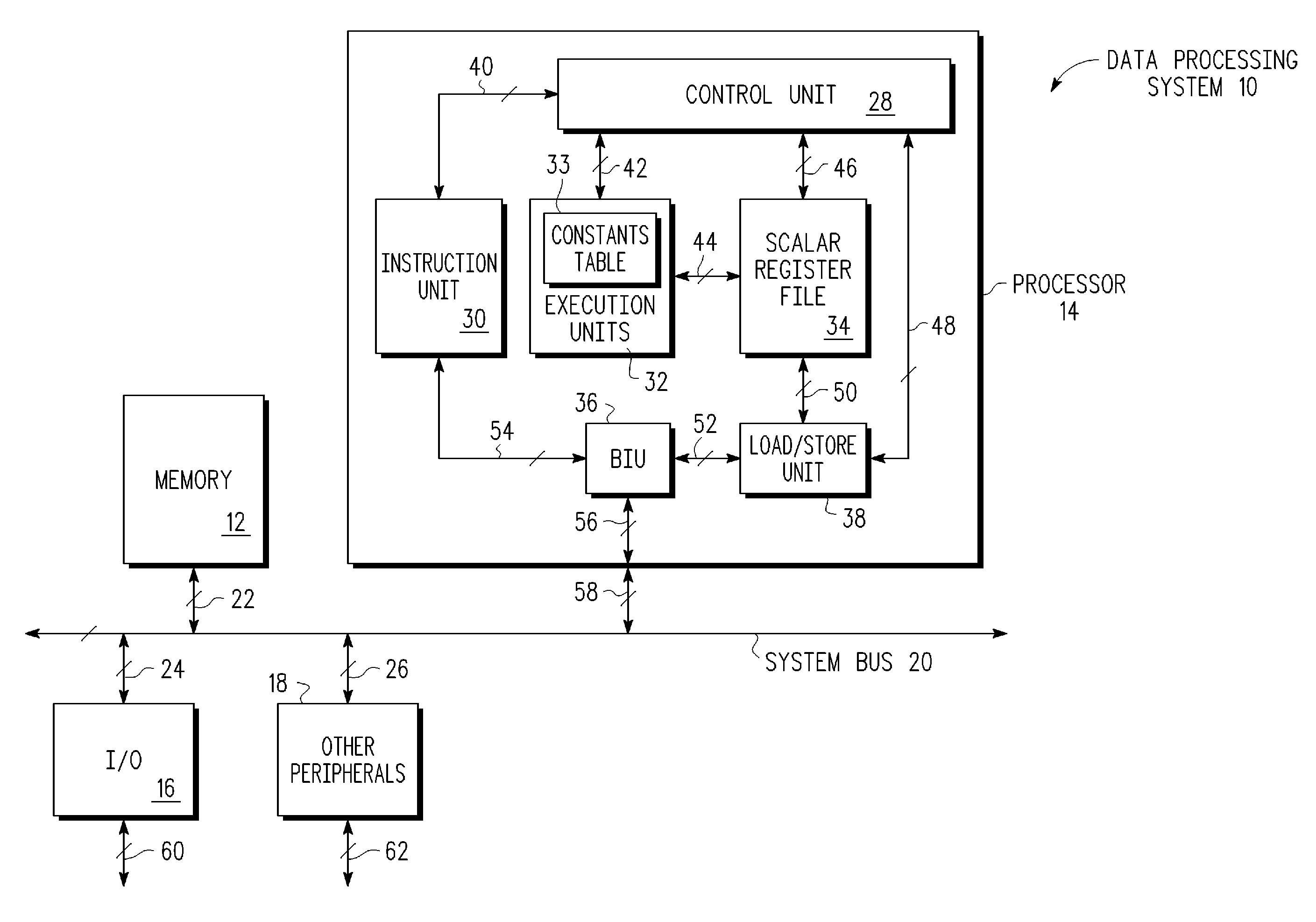 Simd permutations with extended range in a data processor